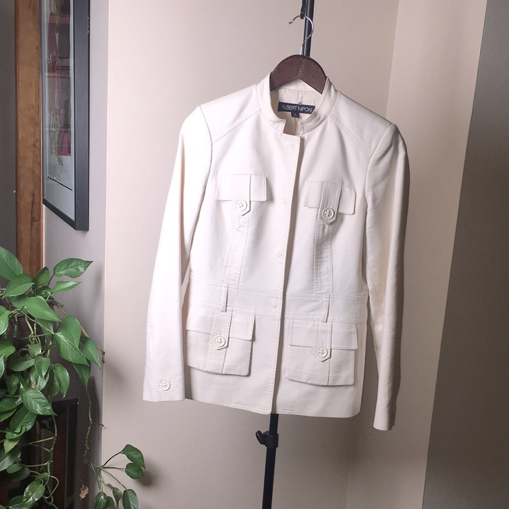 Albert Nipon Safari Jacket - 4